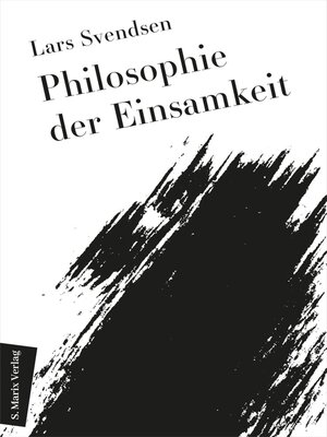 cover image of Philosophie der Einsamkeit